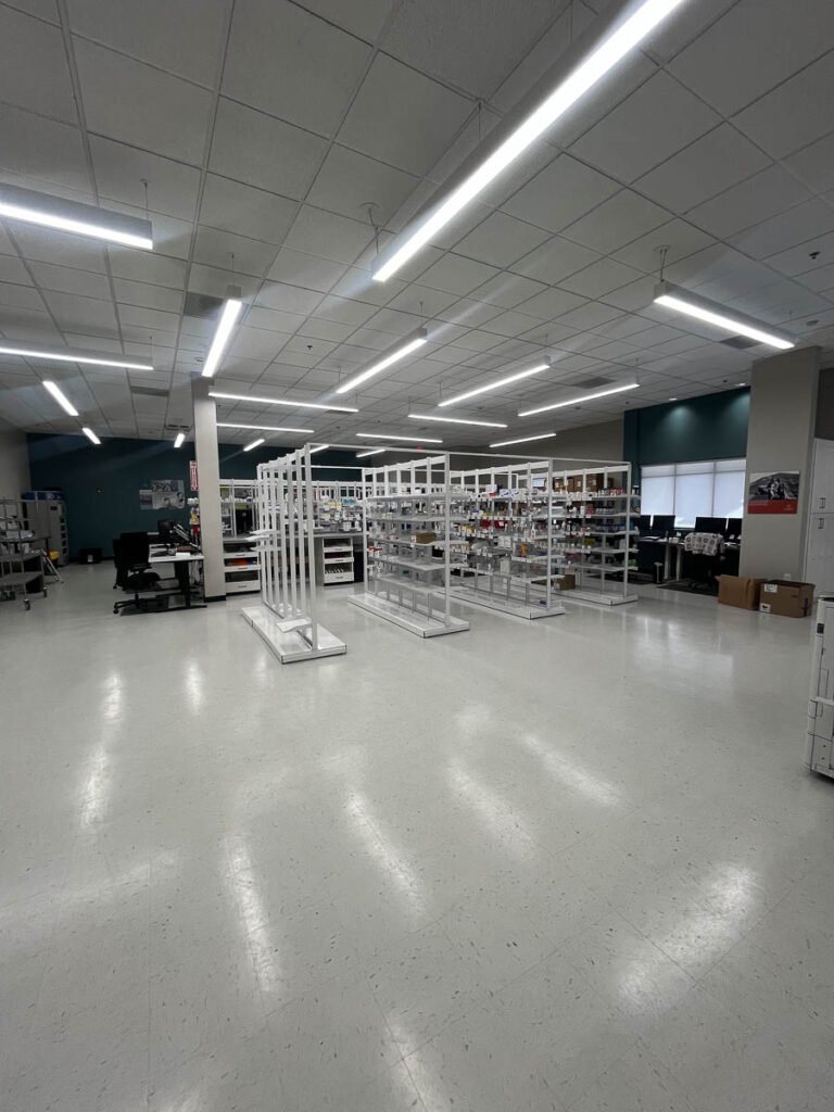 Consonus Pharmaceutical Distribution Warehouse Interior